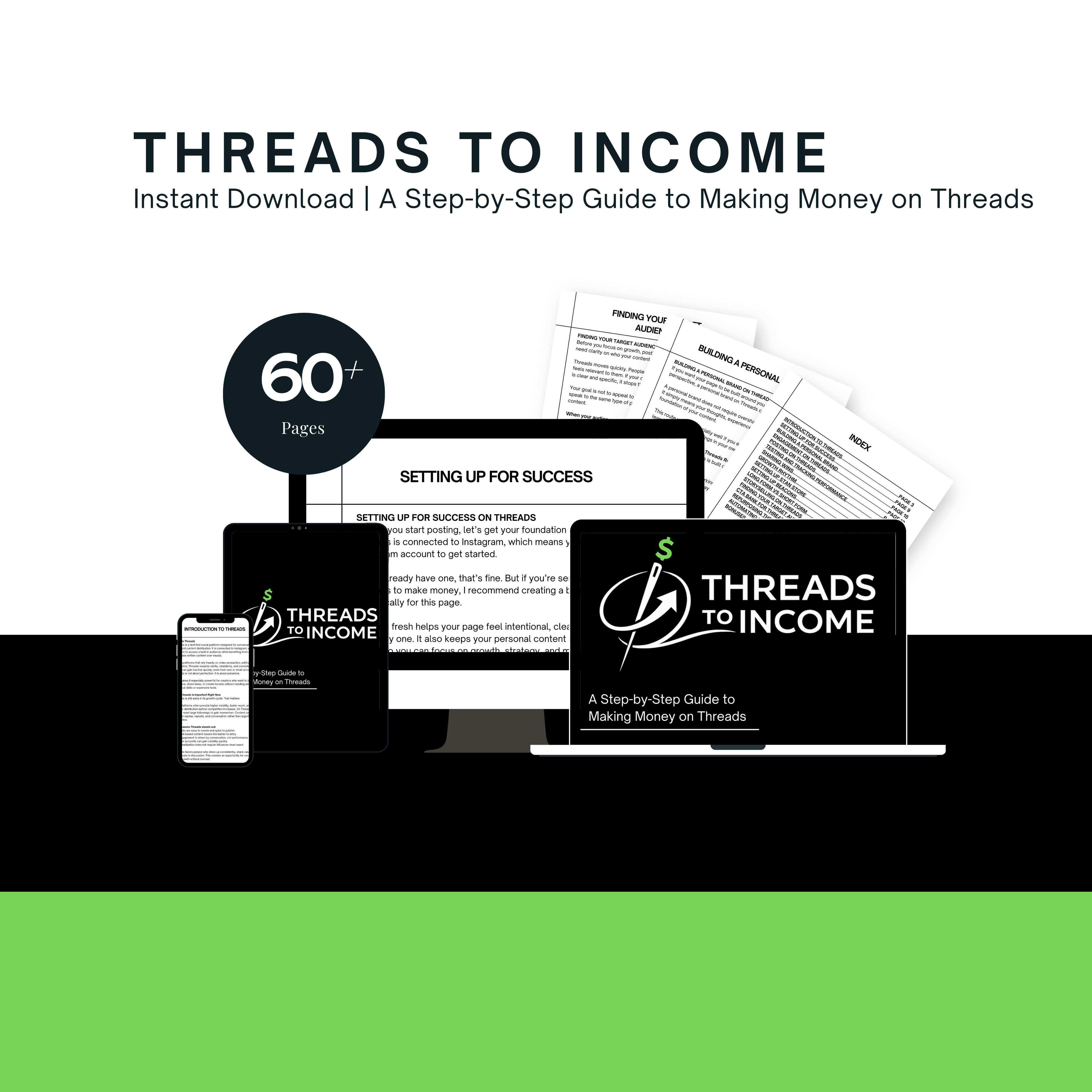 Threads to Income: A Step-by-Step Guide to Making Money on Threads